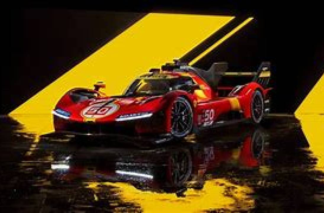 Amalgam Collection perfectly replicates Ferrari’s 2024 Le Mans winner at 1:8 and 1:18 scale