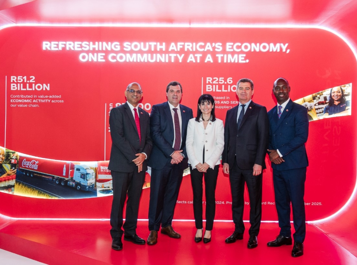 The Coca-Cola system in South Africa announces R17.6B investment, supporting economic growth