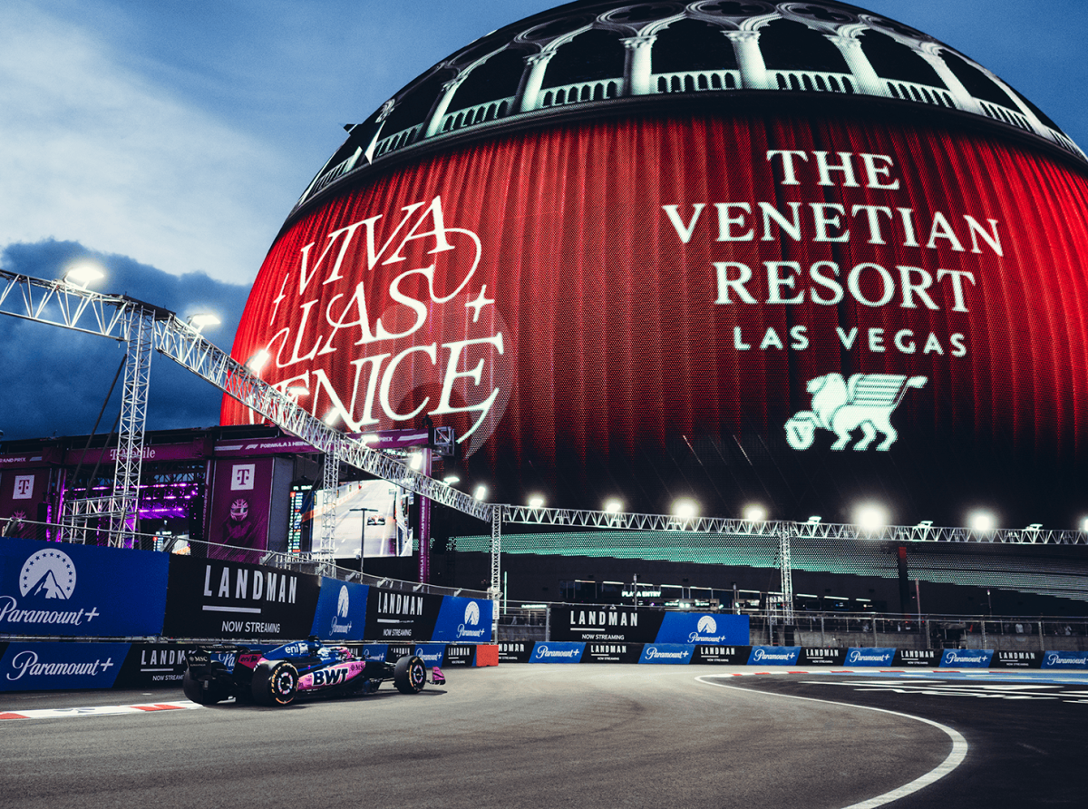 Venetian Resort Las Vegas extends F1 Heineken Las Vegas Grand Prix partnership, welcomes back BWT Alpine and unveils exclusive race weekend packages 