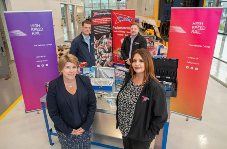 Budding rail engineers and technicians set to benefit from generous equipment donation