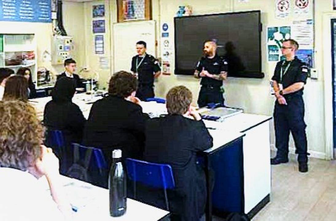 Lyndon School welcomes Royal Navy to inspire learners and empowering future women in STEM